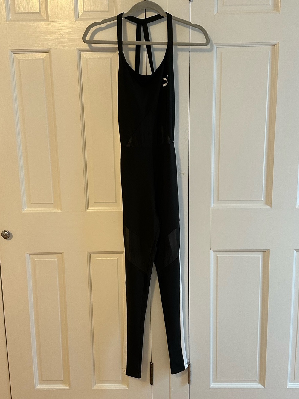Puma Black womens' Athletic One-Piece Jumpsuit